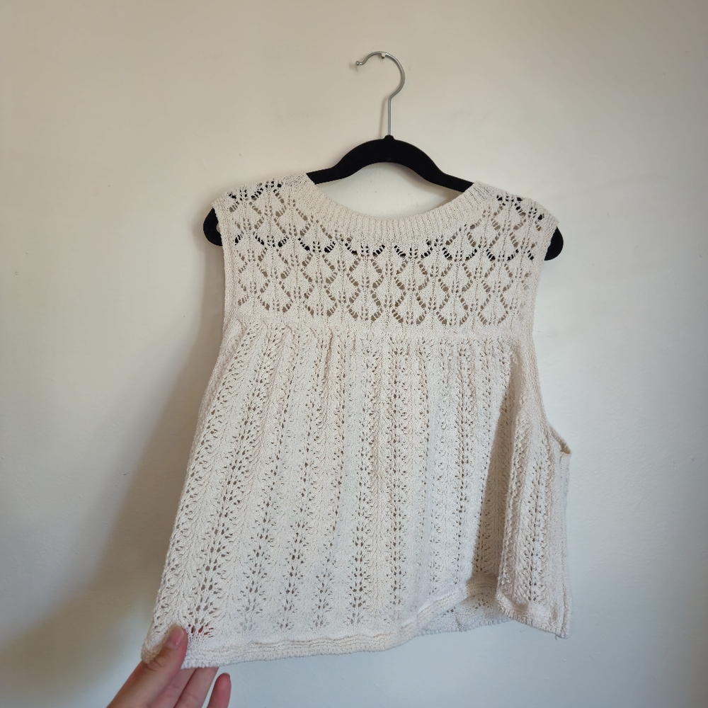 Crochet Sleeveless Top